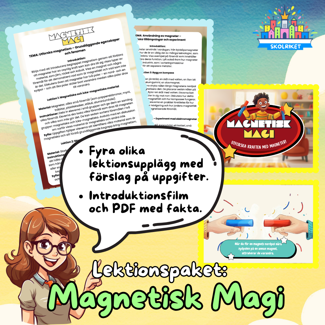 Lektionspaket: Magnetisk Magi