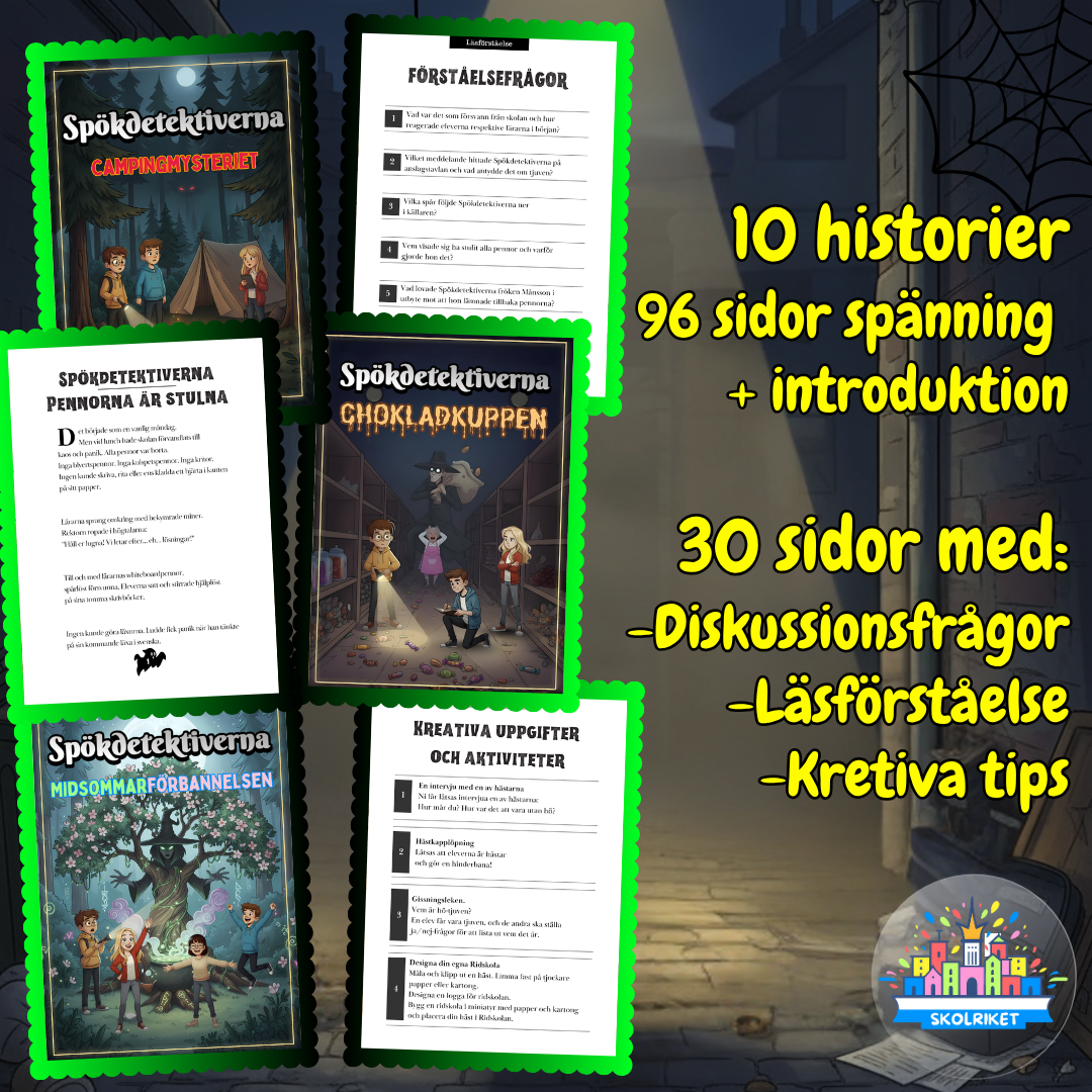 Spökdetektiverna – Samlingsutgåva: Alla de 10 första fallen