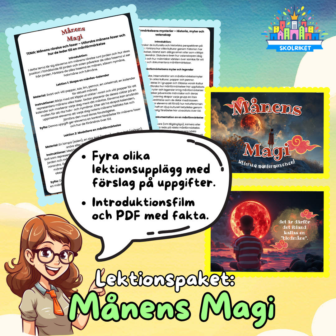 Lektionspaket: Månens magi