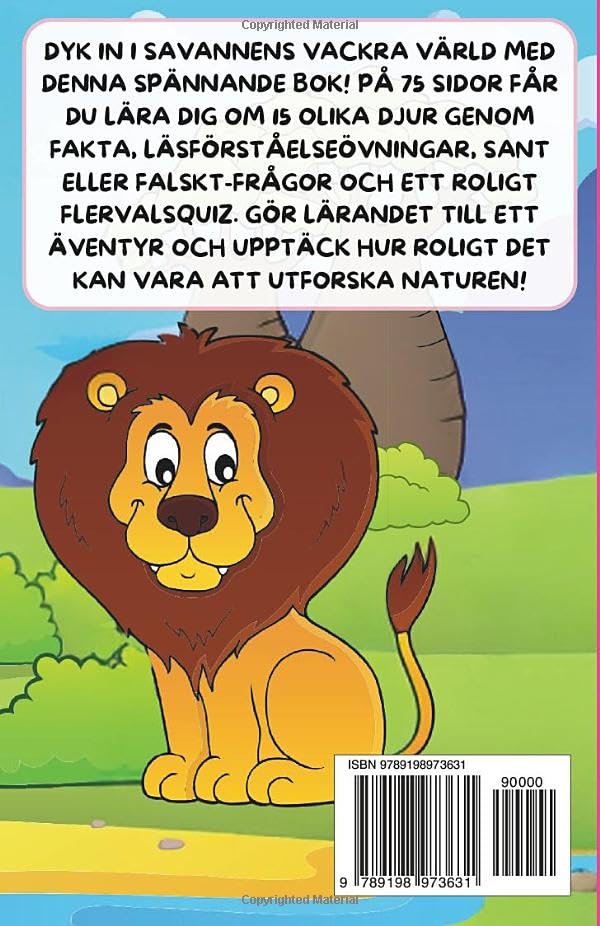 Den Magnifika Savannen Fysisk Bok