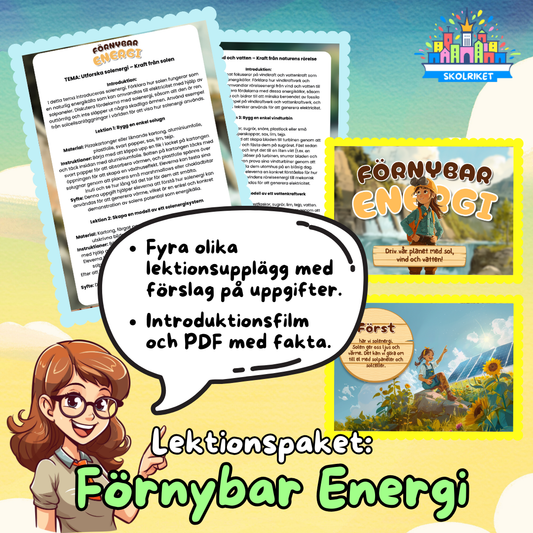 Lektionspaket: Förnybar Energi