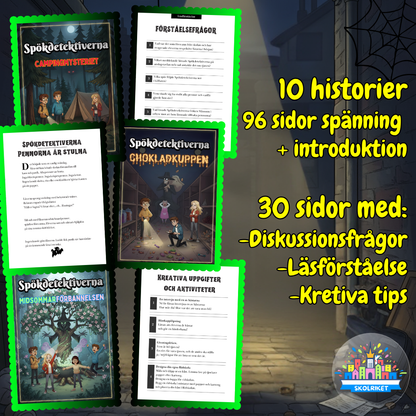 Spökdetektiverna – Samlingsutgåva: Alla de 10 första fallen