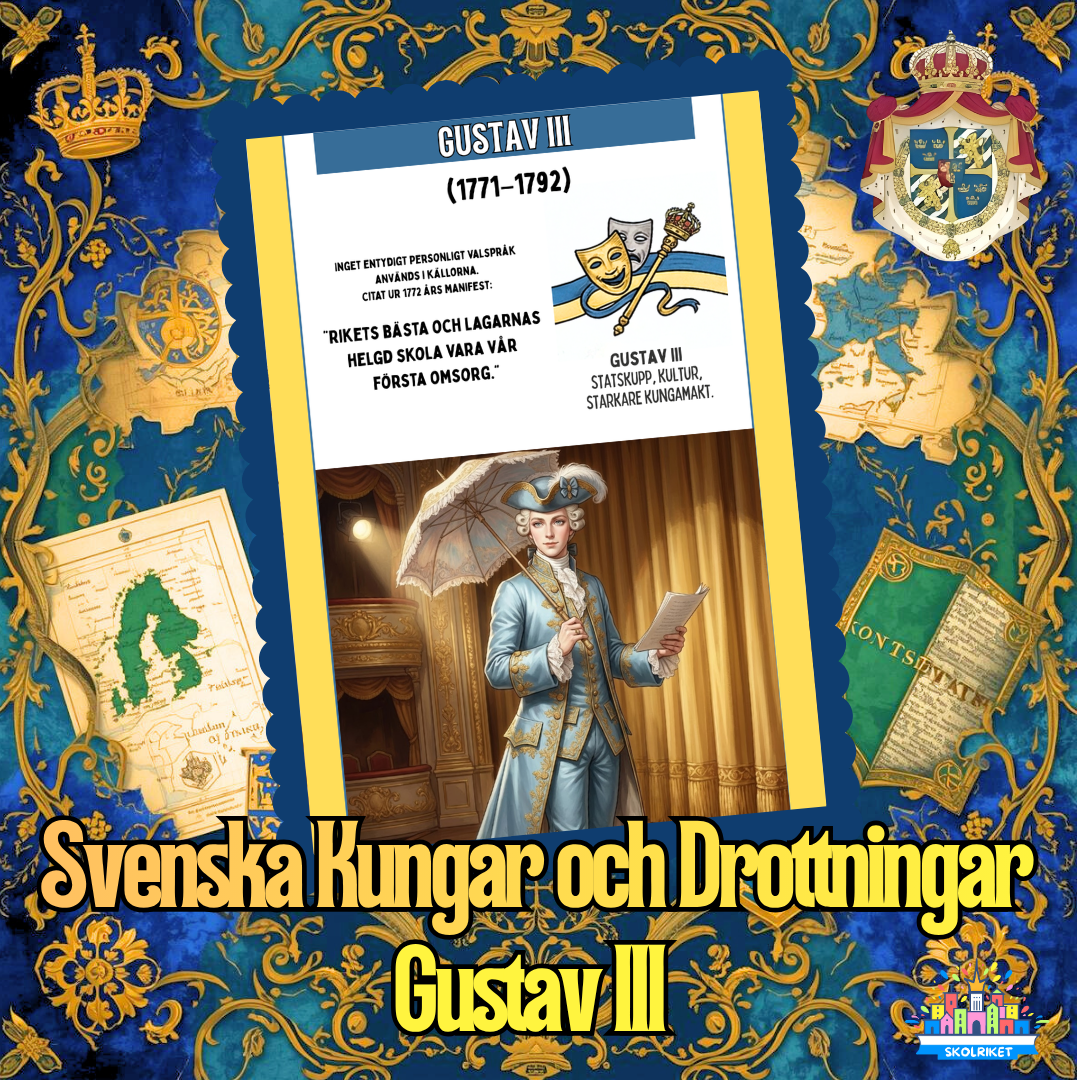 Svenska Kungar och Drottningar