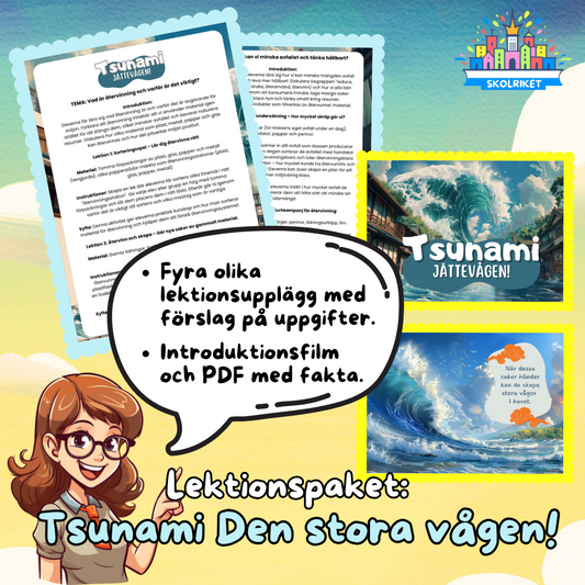 Lektionspaket: Tsunami – Den stora vågen!