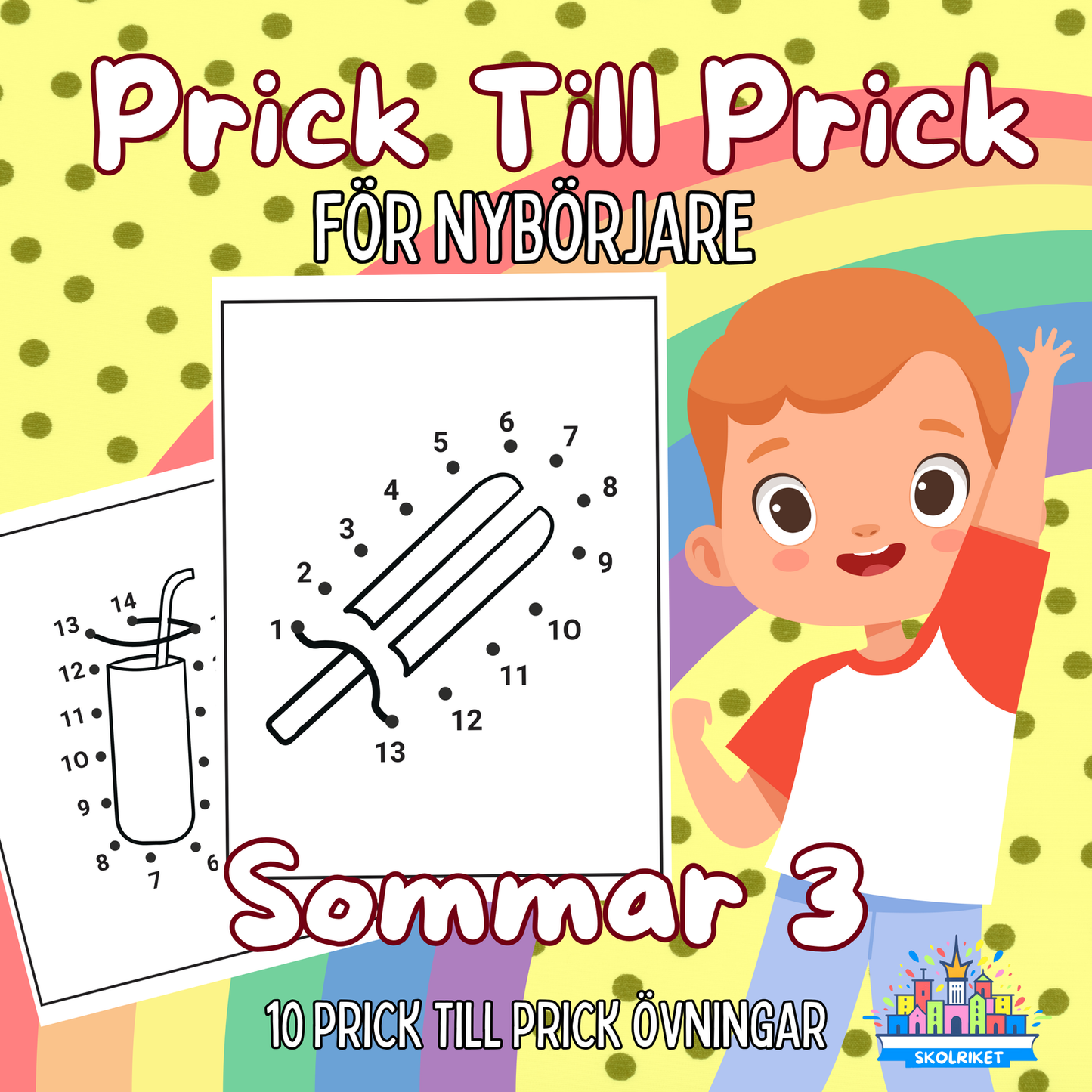 Prick Till Prick För Nybörjare