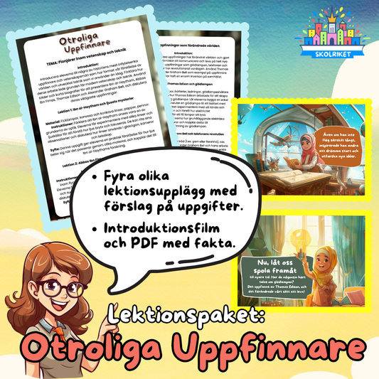 Lektionspaket: Otroliga Uppfinnare